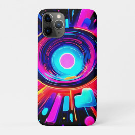 Funda Para iPhone 11 Pro Neon Burst: energía abstracta