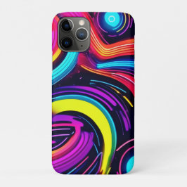 Funda Para iPhone 11 Pro Neon Dreamscape Art
