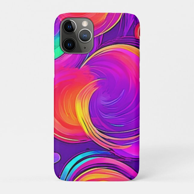 Funda De Case-Mate Para iPhone Neón Etéreo: Sueños Abstractos (Reverso)