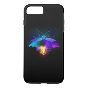 Funda Para iPhone 8 Plus/7 Plus Neon Firefly en negro