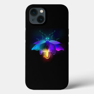 Funda Para iPhone 13 Neon Firefly en negro