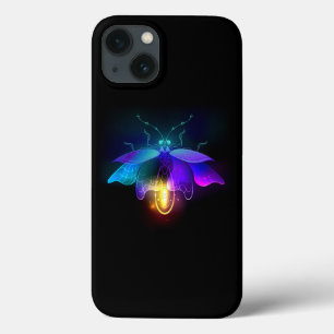 Funda Para iPhone 13 Neon Firefly en negro