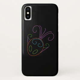 Funda Para iPhone X Neon Fish