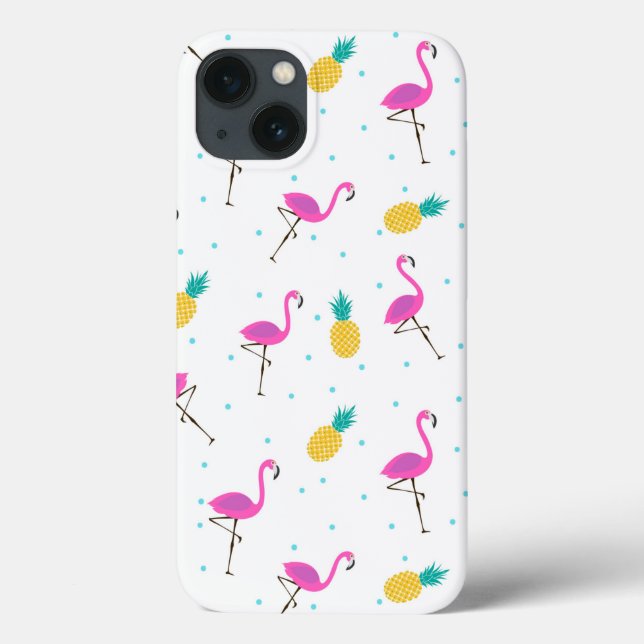Funda De Case-Mate Para iPhone Neon Flamingos 2 (Reverso)