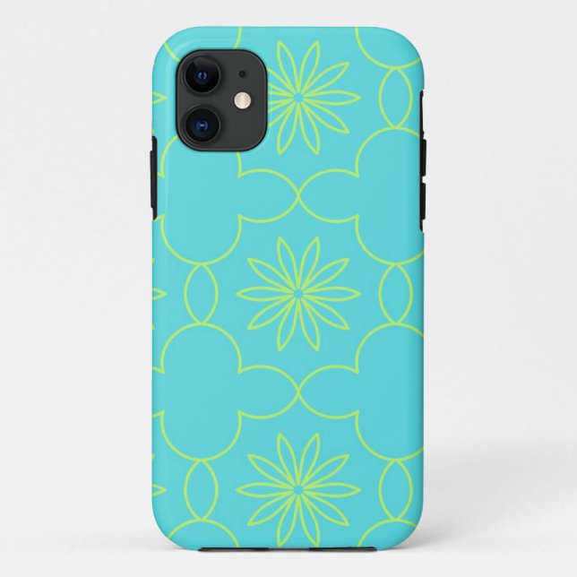 Funda De Case-Mate Para iPhone Neon Flora (Reverso)