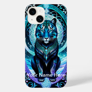 Funda Para iPhone 14 De Case-Mate Neon GIGHT Tiger místico y etéreo