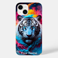 Neon GIGHT Tiger místico y etéreo