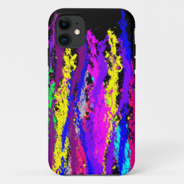 Funda Para iPhone 11 Neon Paint Splatter