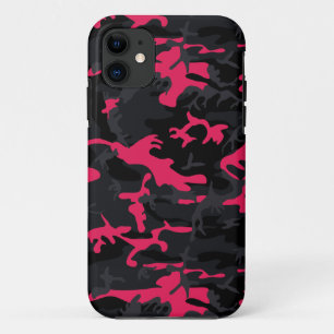 Funda Para iPhone 11 Neon Pink Highlights Camo