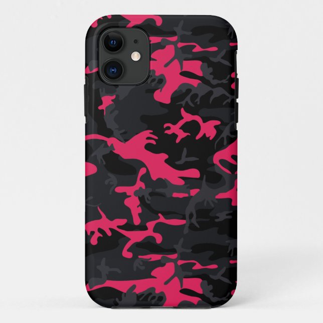 Funda De Case-Mate Para iPhone Neon Pink Highlights Camo (Reverso)