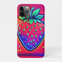 Funda Para iPhone 11 Pro Neon Strawberry Pop