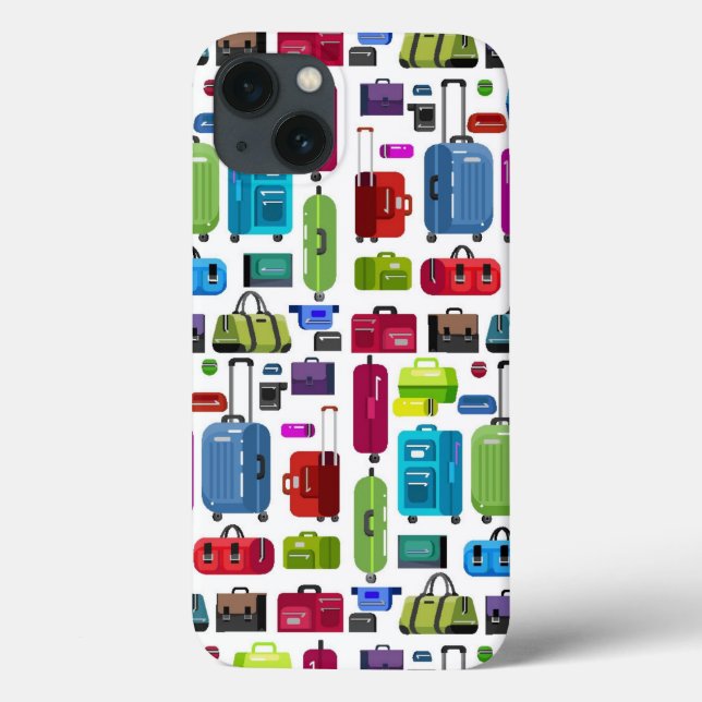 Funda De Case-Mate Para iPhone Neon Suitcase (Reverso)