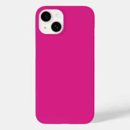 Funda Para iPhone 14 De Case-Mate neón vívido rosa | rosa sólido