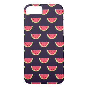 title_seo2 Neon Watermelon sobre el patrón púrpura