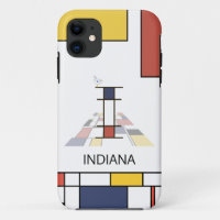 Neoplasticismo exclusivo Monograma Art. Letra I