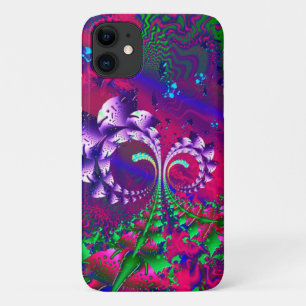 Funda Para iPhone 11 Nerdberries Fractal Psicodélico