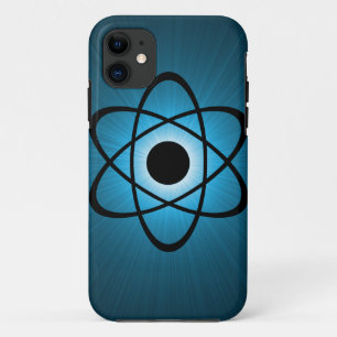 title_seo2 Nerdy Atomic BT iPhone 5 Funda, azul