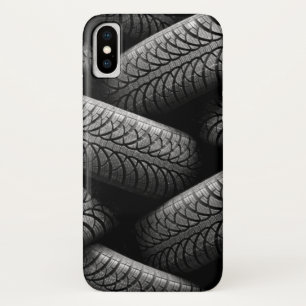Funda Para iPhone X Neumáticos para coches negros