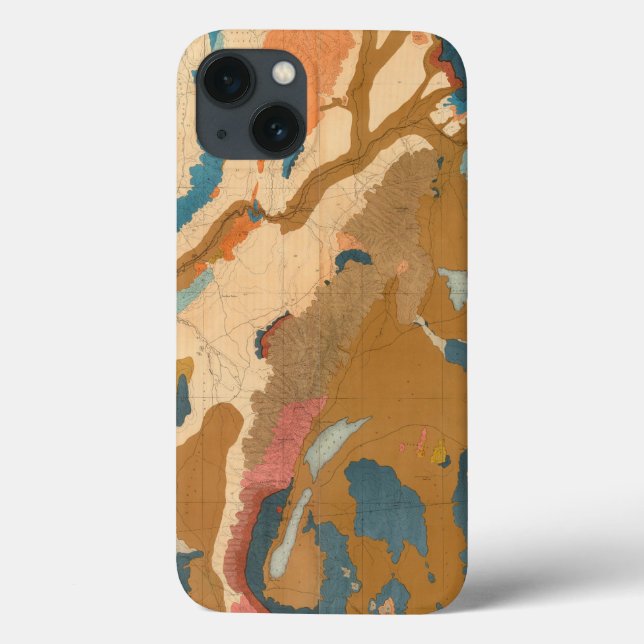 Funda De Case-Mate Para iPhone Nevada Plateau Geological (Reverso)