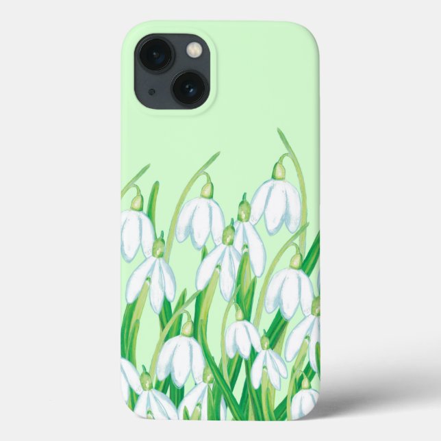 Funda De Case-Mate Para iPhone Nevadas de primavera (Reverso)
