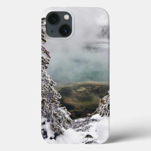 Funda De Case-Mate Para iPhone Nevado Yellowstone (Reverso)
