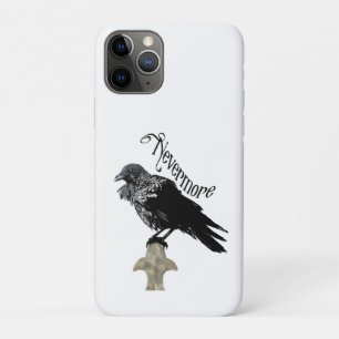 Funda Para iPhone 11 Pro Nevermore Raven