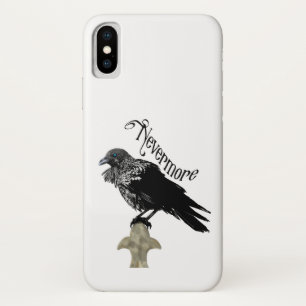 Funda Para iPhone X Nevermore Raven