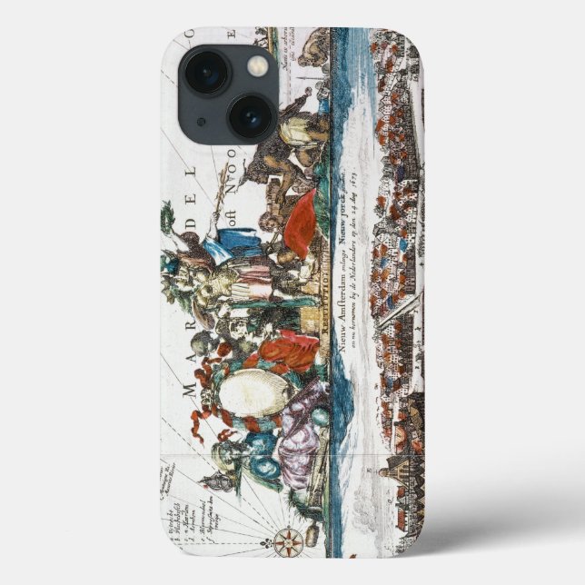 FUNDA DE Case-Mate PARA iPhone NEW AMSTERDAM, 1673 (Reverso)