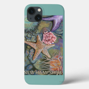 Funda Para iPhone 13 New HampshireTidepool Scene