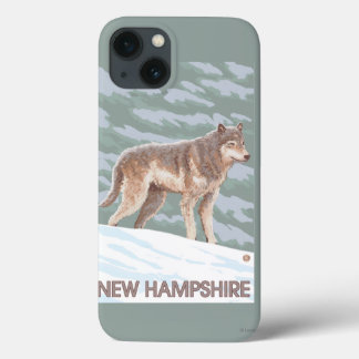 Funda Para iPhone 13 New HampshireWolf Scene