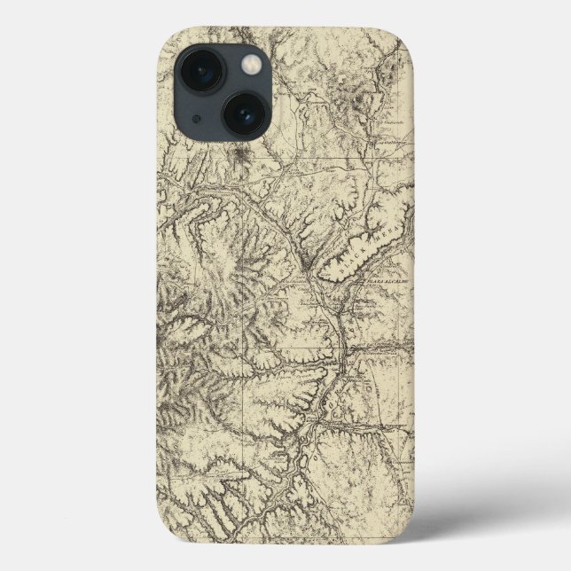 Funda De Case-Mate Para iPhone New México norcentral (Reverso)