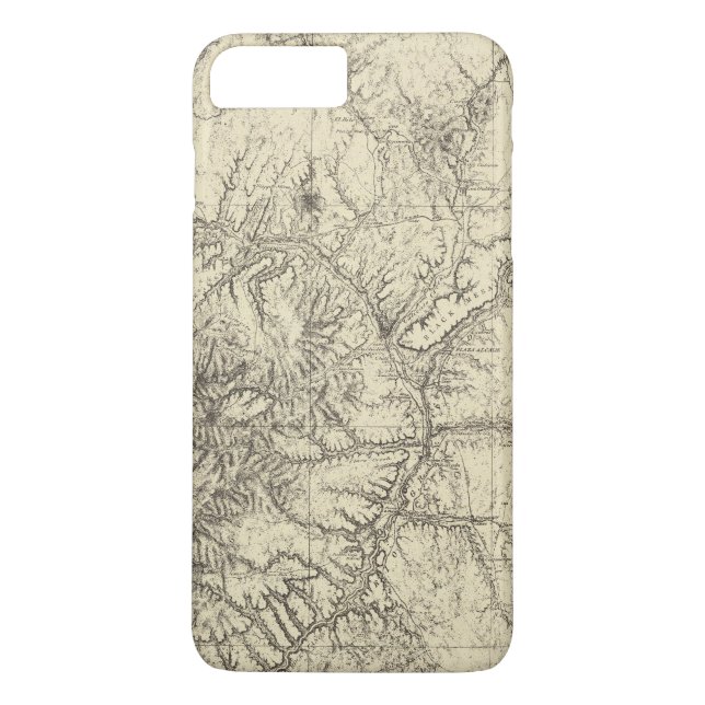 Funda De Case-Mate Para iPhone New México norcentral (Reverso)