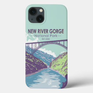 Funda Para iPhone 13 New River Gorge National Park West Virginia Bridge