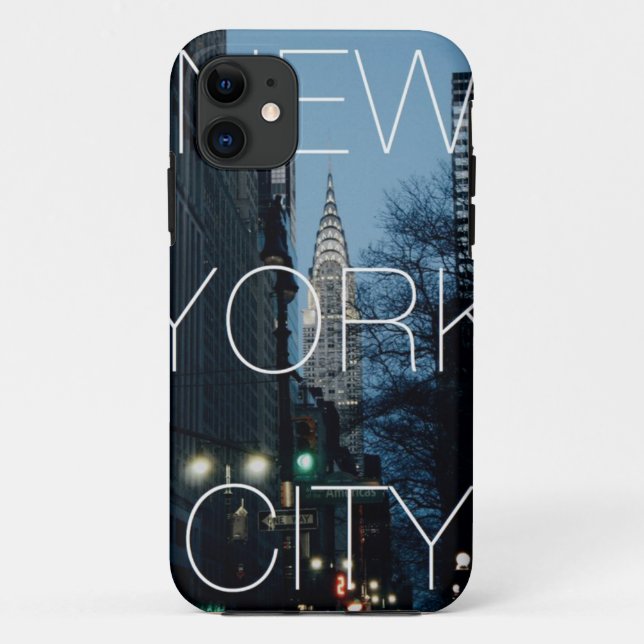 Funda De Case-Mate Para iPhone New York City (Reverso)