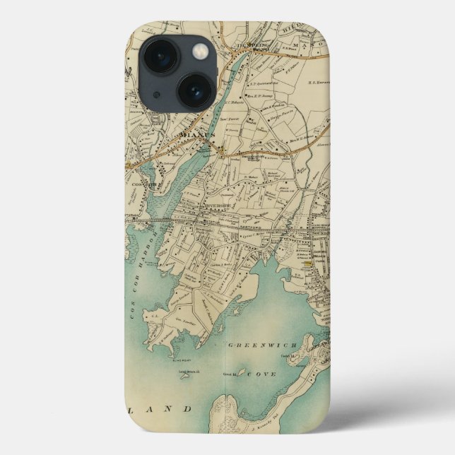 Funda De Case-Mate Para iPhone New York City del norte 7 (Reverso)