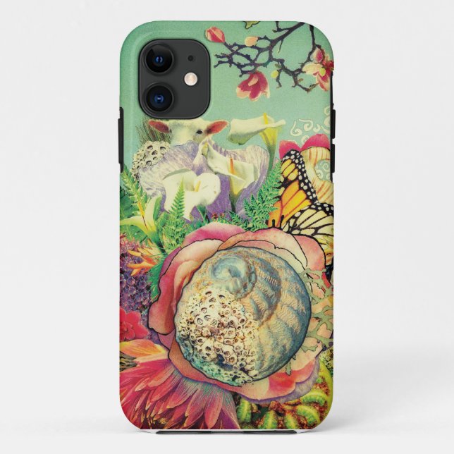 Funda De Case-Mate Para iPhone New Zealand collage (Reverso)