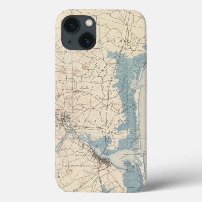 Funda De Case-Mate Para iPhone Newburyport, Massachusetts (Reverso)