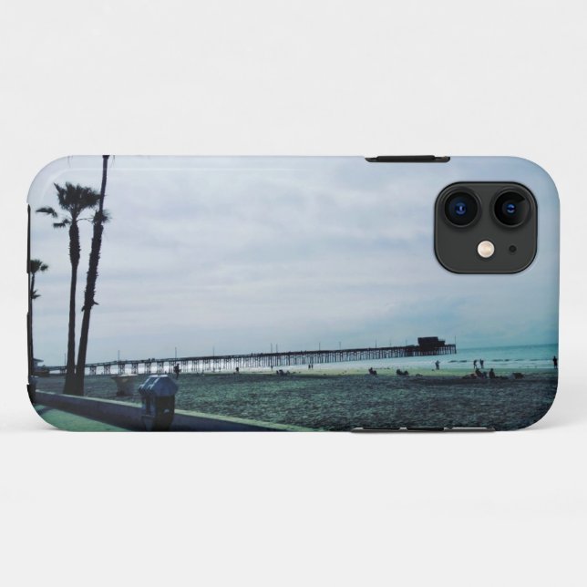 Funda De Case-Mate Para iPhone Newport Pier, Newport Beach, California (Reverso (horizontal))
