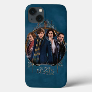 Funda Para iPhone 13 NEWT SCAMANDER™ and Company Art Nouveau Frame