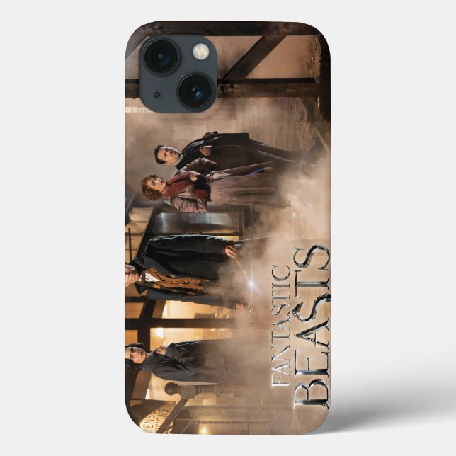 Funda De Case-Mate Para iPhone NEWT SCAMANDER™ & Co. en la estación de tren (Reverso)