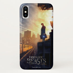 Funda Para iPhone X NEWT SCAMANDER™ en edificio destruido