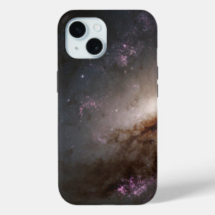 Funda Para iPhone 15 Ngc 4258 En Formación Intensa De Estrellas.