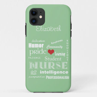 Funda Para iPhone 11 Niebla de /Green de las Orgullo-Cualidades de la