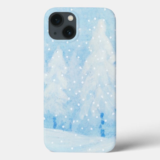 Funda De Case-Mate Para iPhone Nieve (Reverso)
