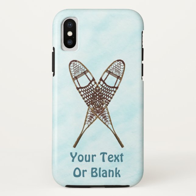 Funda De Case-Mate Para iPhone Nieve Cruzada En Nieve (Reverso)