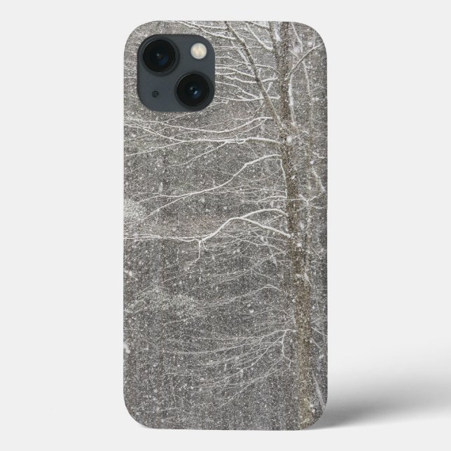 Funda De Case-Mate Para iPhone Nieve que cae (Reverso)