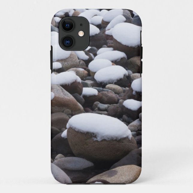 Funda De Case-Mate Para iPhone Nieve Y Rocas, Parque Nacional Del Monte Rainier (Reverso)