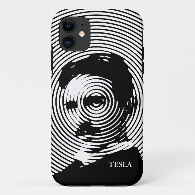 Funda De Case-Mate Para iPhone Nikola Tesla (Reverso)