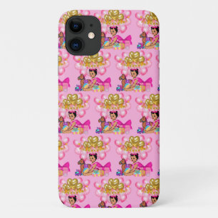 Funda Para iPhone 11 Niña bebé de rosa