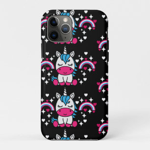 Funda Para iPhone 11 Pro Niñas Unicorn Pony